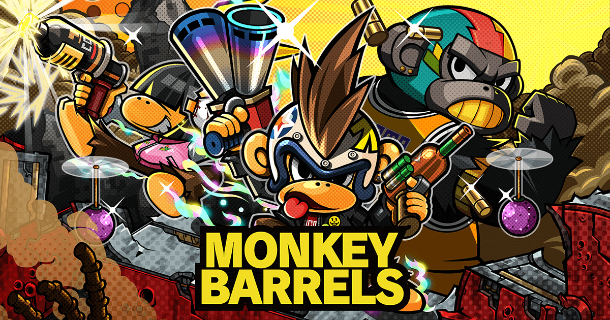 PC版『MONKEY BARRELS（モンキーバレルズ）』本日発売！