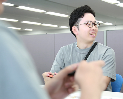 皆でゲーム中